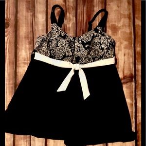 Women’s One piece bathing suit swim dress